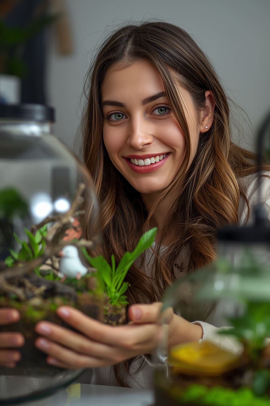 Cliente heureuse avec Droso-Express Cliente heureuse avec Droso-Express